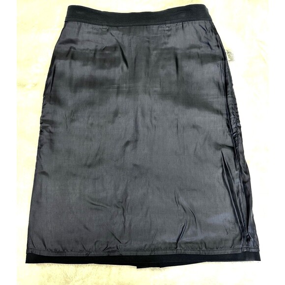 Jo No Fui Women's Midnight Blue Pockets Cotton Pockets Pencil Skirt Sz M Italy - Picture 13 of 14